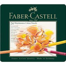 Polychromos Colour Pencil Tin Of 24 They contain the highest quality pigments to reduce fading. polychromos colour pencil tin of 24