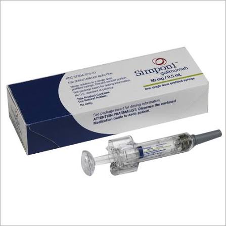 Simponi Golimumab One Single Dose Prefilled Syringe at 40000.00 INR in Delhi | Krishna Imp Pharma