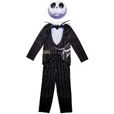 Jack Skellington Kids Costume The Nightmare Before Christmas Jack Skellington Kids Costume 6 8 Years Big W