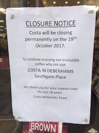 Bath is a store forming a part of costa coffee brand. Costa Coffee Branch Above Wh Smiths In Bath Closing After 18 Years In Union Street Bath Chronicle