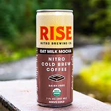 The hottest trend in coffee these days is cold. Rise Brewing Co Oat Milk Mocha Nitro Cold Brew Latte Vegan Non Dairy Organic Non Gmo 7 Fl Oz Cans 4 Pack Pricepulse