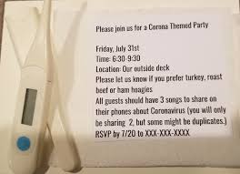 This will be in the middle of your invitation. How To Host A Socially Distant Covid 19 Party Holidappy