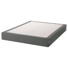 Mattresses and foundations are designed to work as a unit, so it is generally recommended that they be purchased together (new mattress plus new foundation). Espevar Slatted Mattress Base For Bed Frame Dark Gray Ikea