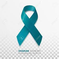 How to participate during ovarian cancer awareness month it's next to impossible to be at a loss when looking for an event or fundraising campaign to participate in during ovarian cancer awareness month. Ovarian Cancer Awareness Month Teal Color Ribbon Isolated On Royalty Free Cliparts Vectors And Stock Illustration Image 124629852