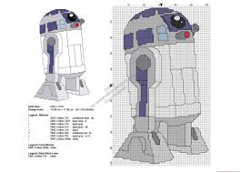 Free master class how to make your own cross stitch pattern by anna gutova full video. Star Wars R2 D2 Free Cross Stitch Pattern 60x99 Free Cross Stitch Patterns Simple Unique Alphabets Baby