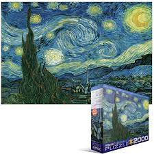 We did not find results for: Eurographics Starry Night Van Gogh Puzzle 2000 Pieces Raru