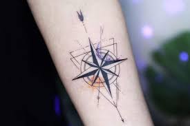 Compass Tattoo Designs: Symbolism and Style in Focus