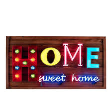 In this video ill show you how to make neon light at home. Cult Living Home Sweet Home Led Sign Lighting Cult Furniture Uk
