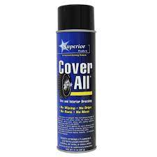 Cover All High Gloss Aerosol Tire Interior Dressing Superior Products High Gloss Cover Tire