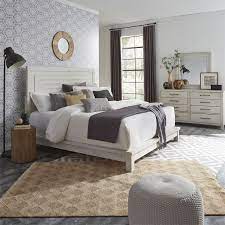 Liberty Furniture Modern Farmhouse 4pc Platform Bedroom Set In White Est Ship Time Is 8 10 Weeks