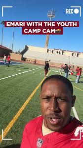 Forge just had his favorite football camp ever—and of course, it was led by  his hero, @treymcbride . . From the drills to the hugs to the laughs,  Trey's free youth camp