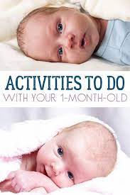 13 creative ideas for taking monthly baby photos. Simple Activities To Do With Your 1 Month Old Baby At Home
