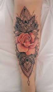 Your tattoo doesn't have to have a profound. Cool Tribal Einzigartige Mandala Aquarell Rosa Rose Unterarm Tattoo Ideen Fur Frauen Diy Inspirationen Sleeve Tattoos Tattoos Girly Tattoos