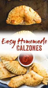 Easy Calzone Recipe A Couple Cooks Recipe Calzone Recipe Calzone Recipe Easy Easy Homemade Pizza