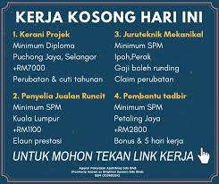 10 jawatan kosong di jesselton sdn via kerjakosonglabuan.blogspot.my. Maukerja On Twitter Kerja Kosong Hari Ini 1 Kerani Projek Https T Co K8anmntgar 2 Penyelia Jualan Runcit Https T Co Sk0nvgxkz6 3 Juruteknik Mekanikal Https T Co 2jdtmseupu 4 Pembantu Tadbir Https T Co Reb5cvmc9e Rt Follow Maukerjamy