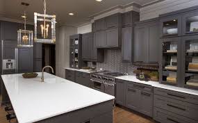 backsplash ideas for gray kitchen cabinets