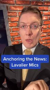 Enhance Your Newscasts with Wireless Lavalier Microphones