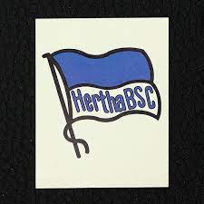 Der offizielle account von hertha bsc. Hertha Bsc Berlin Wappen Panini Sticker Nr 7 Fussball 79 Sticker Worldwide