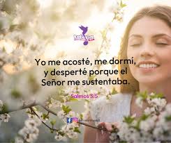 A menudo, cuando estamos preocupados o angustiados, es difícil dormir bien  o incluso conciliar el sueño. Pero David nos dice que pudo dormir  tranquilamente porque sabía que Dios estaba con él.