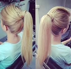 The key to making your low ponytail or pigtails look chic is making sure the ends are stick straight and smoothing your hair so that it lays flat on the sides as well. 20 Everyday Ponytail Hairstyles Simple Easy Ponytails 2021 Hairstyles Weekly