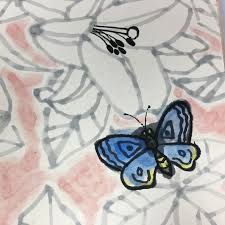 Check spelling or type a new query. Japanese Art Board Vtg Shikishi Paper Hand Painted Lily Flower Butterf Online Shop Authentic Japan Antiques