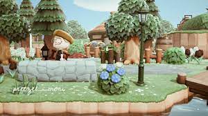 twitter どうぶつの森 ファンタジーな風景 お庭