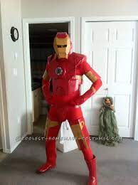 It is mainly made of poster board, foamies. Awesome Homemade Iron Man Halloween Costume Iron Man Halloween Costume Halloween Costume Contest Ironman Costume