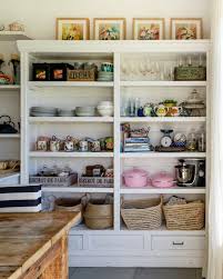 There's nothing pretty about packages of produce and cheese, right? 20 Smart And Beautiful Ways To Organize Your Kitchen Shelves Cabinets Kitchen Bookshelf Kitchen Cabinet Shelves Apartment Kitchen