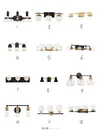 Bath and vanity lights are an essential part of any modern bathroom. 12 Satement Vanity Light Options For Your Bathroom This Is Our Bliss
