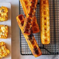 Baked Waffle Sticks Recipe Pampered Chef Recipes Waffle Sticks Waffle Stick Pan Recipe