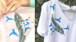 Rich akrilik boya ile kumas boyanir mi. Tisort Boyama Nasil Yapilir Stensil Ile Tshirt Boyama Kendin Yap Videosu El Yapimi Hediyeler Youtube