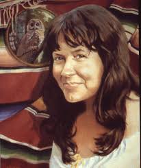 A portrait I did of Jan Beeman from 1976. In the mid seventies I escaped  Dallas, moved to Austin and my good buddy, Woodie Lawson and the remarkable  Jan Beeman took in