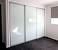 White Wooden Sliding Wardrobe Doors