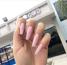 We dye our hair, we get tattoos and we wax the hair off of our bodies. Acrylic Nails Cute Pink And Nails Image 6475024 On Favim Com