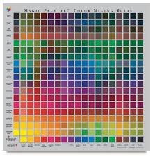 magic palette artists color selector and mixing guide in