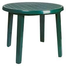 Commercial aluminum round outdoor patio acrylic top bistro table in black. Compamia Ronda Resin 35 5 In Round Patio Dining Table Walmart Com Walmart Com