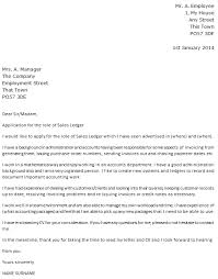 An accountant cover letter template for you to copy, adjust, and prepare in only 15 minutes. Sales Ledger Cover Letter Example Icover Org Uk