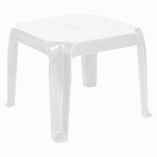 Shop patio side tables today! Compamia Sunray Square Resin Patio Side Table In White Isp240 Whi