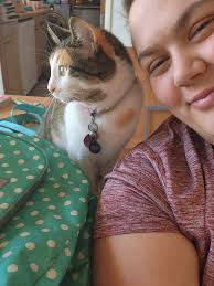 Just finished sculpting this little sleeping kitty cat. Her name is Poppet.  Let me know if you like her!