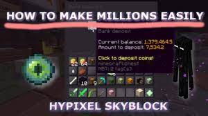 The best way to make money. How To Make Money Hypixel Skyblock No Farm
