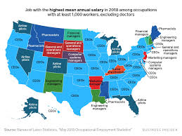 This Map Shows The Highest Paying Job In Every State Excluding Doctors High Paying Jobs Paying Jobs Future Jobs