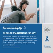 🏡 Homeownership Tip #1: Regular...