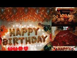Birthday Surprise For Husband In Lockdown Birthday Surprise Room Decoration On Husband S Birthday At Home Pune Youtube Birthday Surprise Husband Birthday Birthday Room Decorations