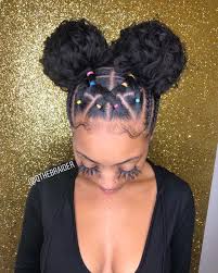 There are options to side sweep her natural curls or style ringlet curls and incorporate a bow or barrette. Qthebraider On Instagram Qthebraider On Instagram Protective Hairstyles For Natural Hair Hair Puff Aesthetic Hair