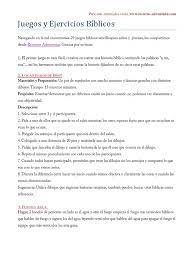 En el pasado yo siempre tuve una mirada despectiva de los juegos. Juegos Y Ejercicios Ba Blicos