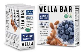 Almond Blueberry Protein Bars Blueberry Protein Snacks Organic Almond Butter