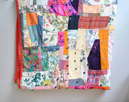 Vintage Hand Sewn Patchwork Quilt
