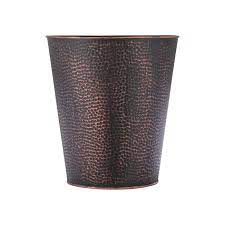 Generally, good rubbish or trash can should also add a touch to your kitchen, and it should also be 8. Wastebasket For Bedroom Bathroom Trash Can 6 Liters Bronze Stainless Steel Walmart Com Walmart Com