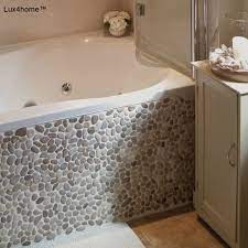.which include pebble bathroom tiles, porcelain bathroom tiles and italian marble bathroom tiles. Pebble Tile Bathroom Beige Pebble Tiles By Lux4home Media Photos And Videos 24 Archello