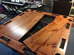 How To Build A High End Gaming Table For As Little As 150 Gaming Table Diy Board Game Table Board Game Room